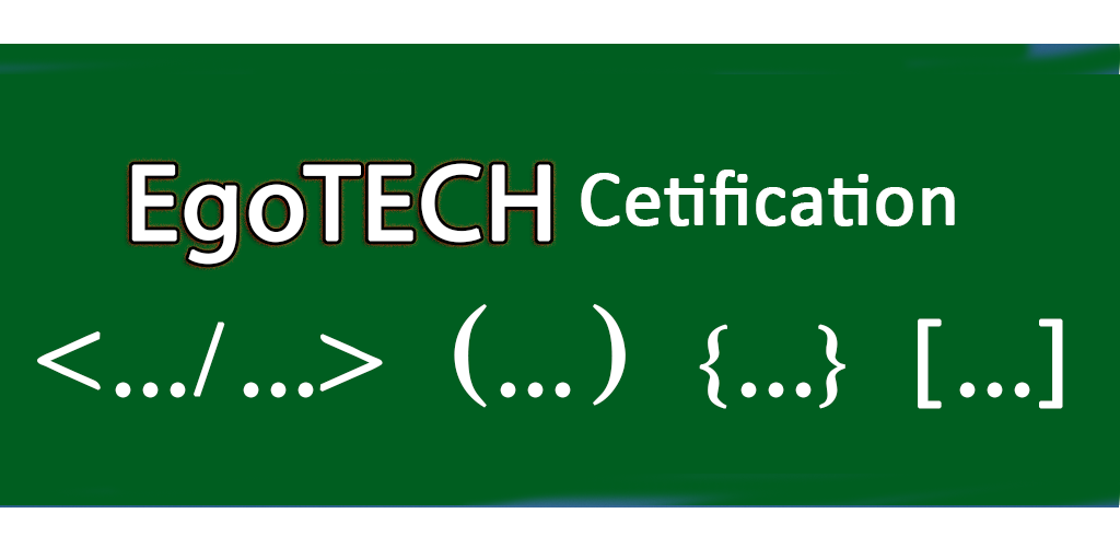 Egotech Certification Program