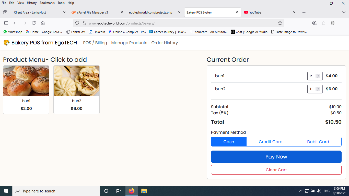 Bakery Management System