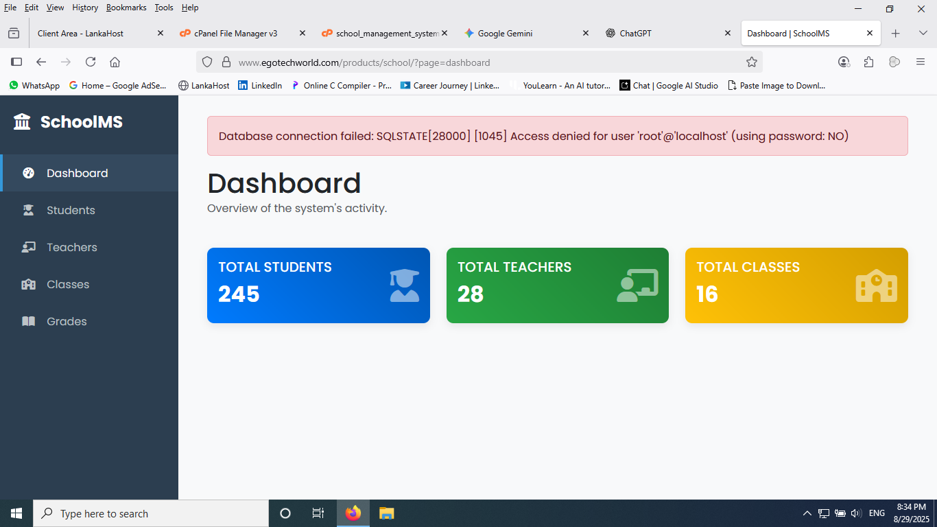 School Management System