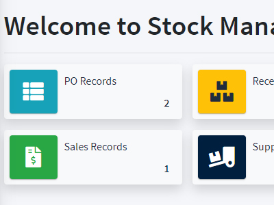 Stock Management System